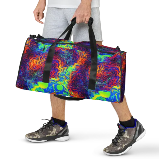 Luminous Havoc on a Duffle Bag