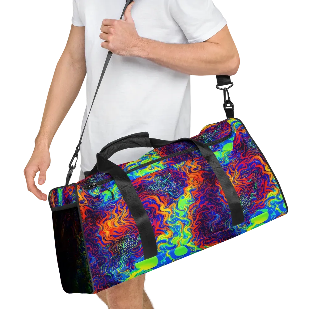Luminous Havoc on Duffle Bag — Right Front