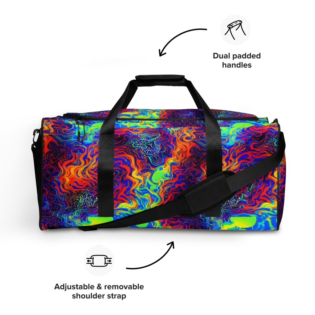 Luminous Havoc on Duffle Bag — Front