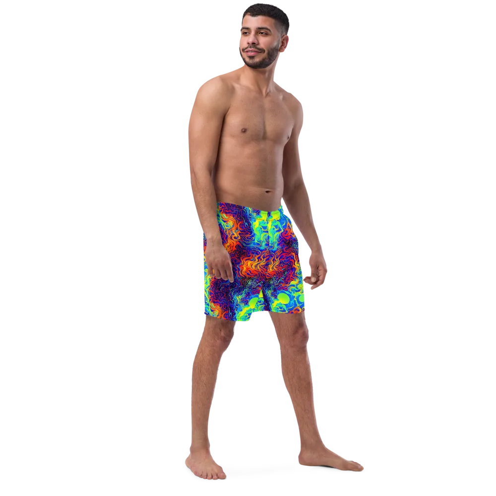 Luminous Havoc on Swim Trunks — Right Front
