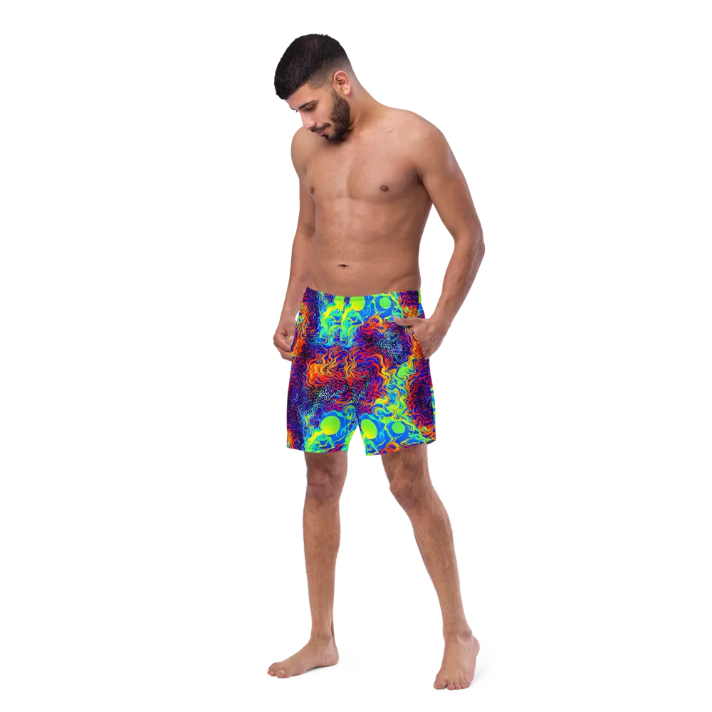 Luminous Havoc on Swim Trunks — Left Front