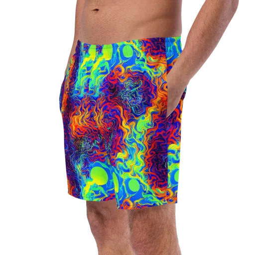 Luminous Havoc on a Swim Trunks