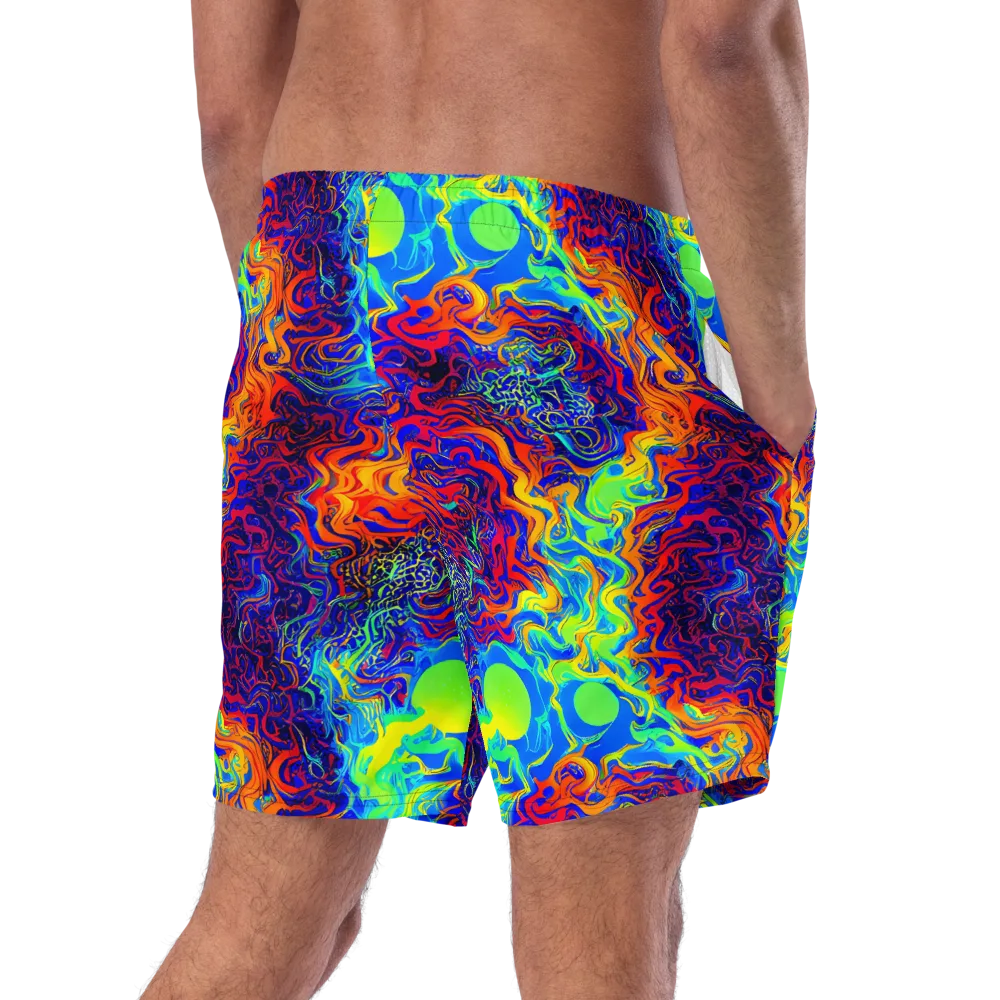 Luminous Havoc on Swim Trunks — Right Back