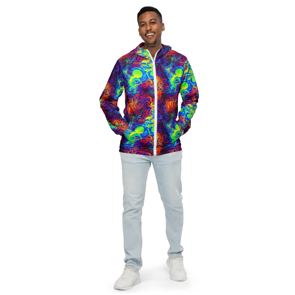 Luminous Havoc on Men's Windbreaker — Front