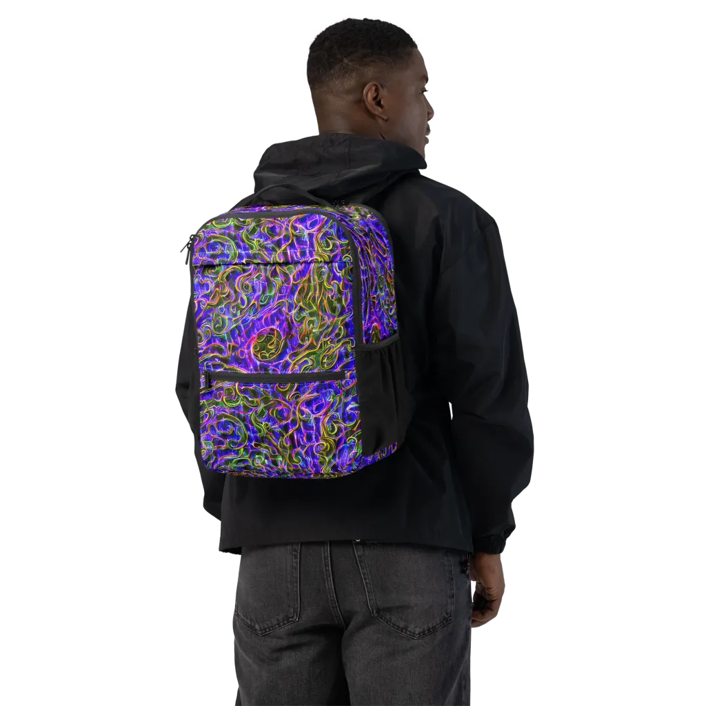 Prismatic Coil on Utility Backpack — Back