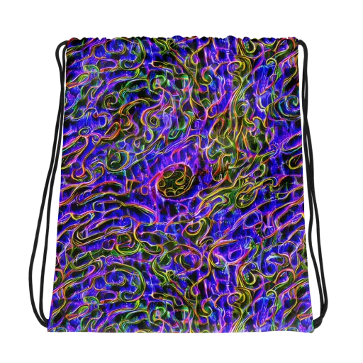 Prismatic Coil on a Drawstring Bag