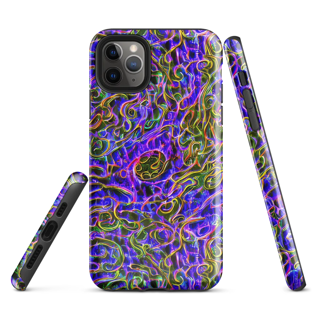 Prismatic Coil on Tough Case for iPhone® — Front