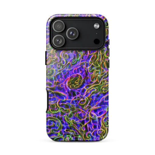 Prismatic Coil on a Tough Case for iPhone®