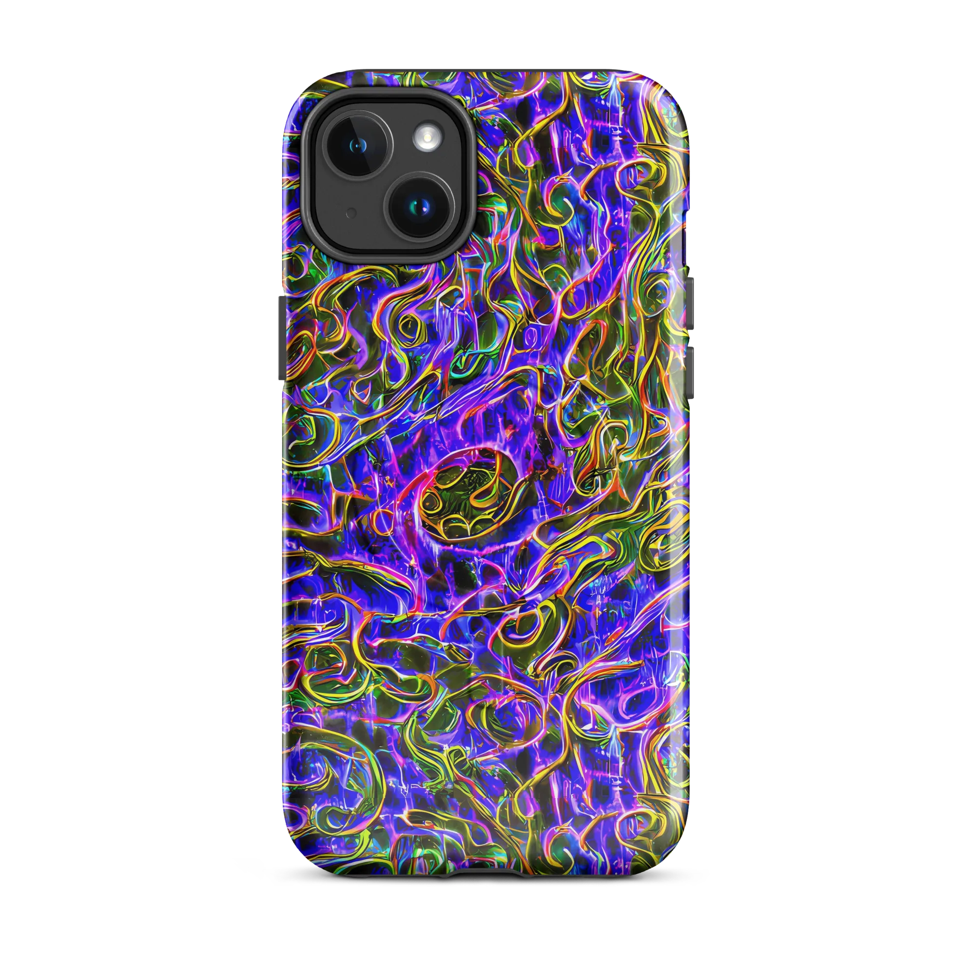 Prismatic Coil on MagSafe Tough Case for iPhone® — Front