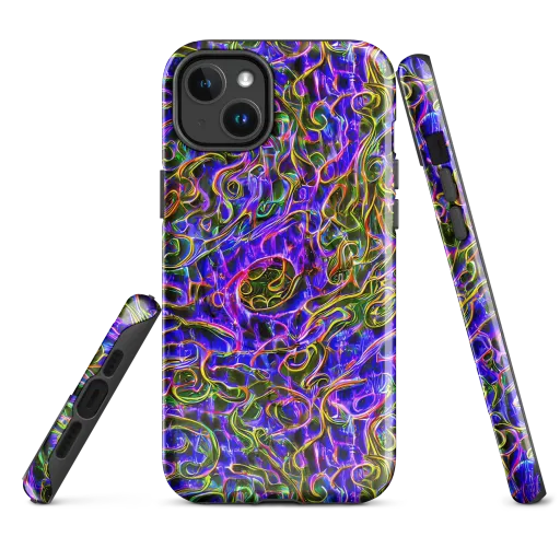 Prismatic Coil on a MagSafe Tough Case for iPhone®