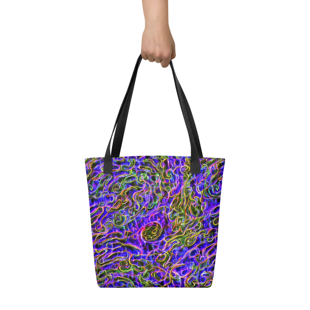 Prismatic Coil on Tote Bag — Front