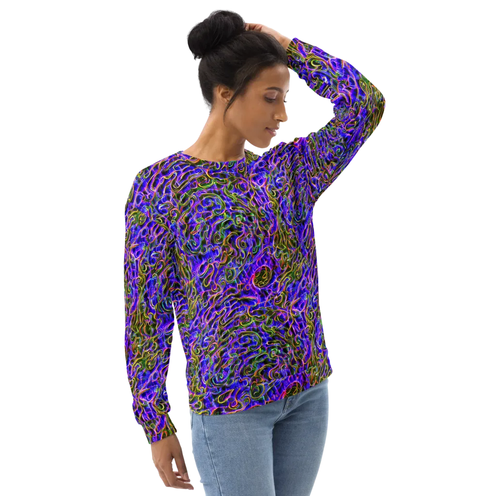 Prismatic Coil on Sweatshirt — Right Front