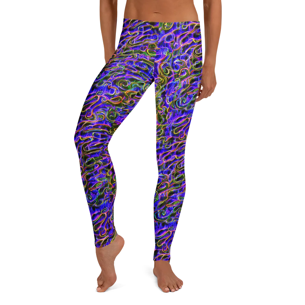 Prismatic Coil on Leggings — Front
