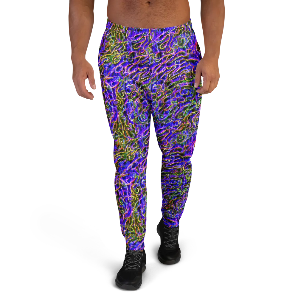 Prismatic Coil on Men's Joggers — Front