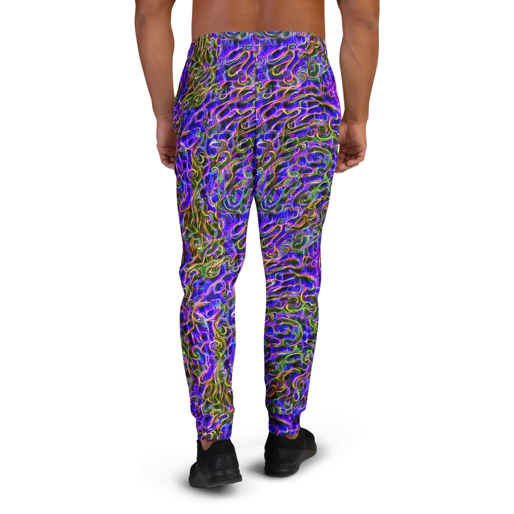 Prismatic Coil on Men's Joggers — Back