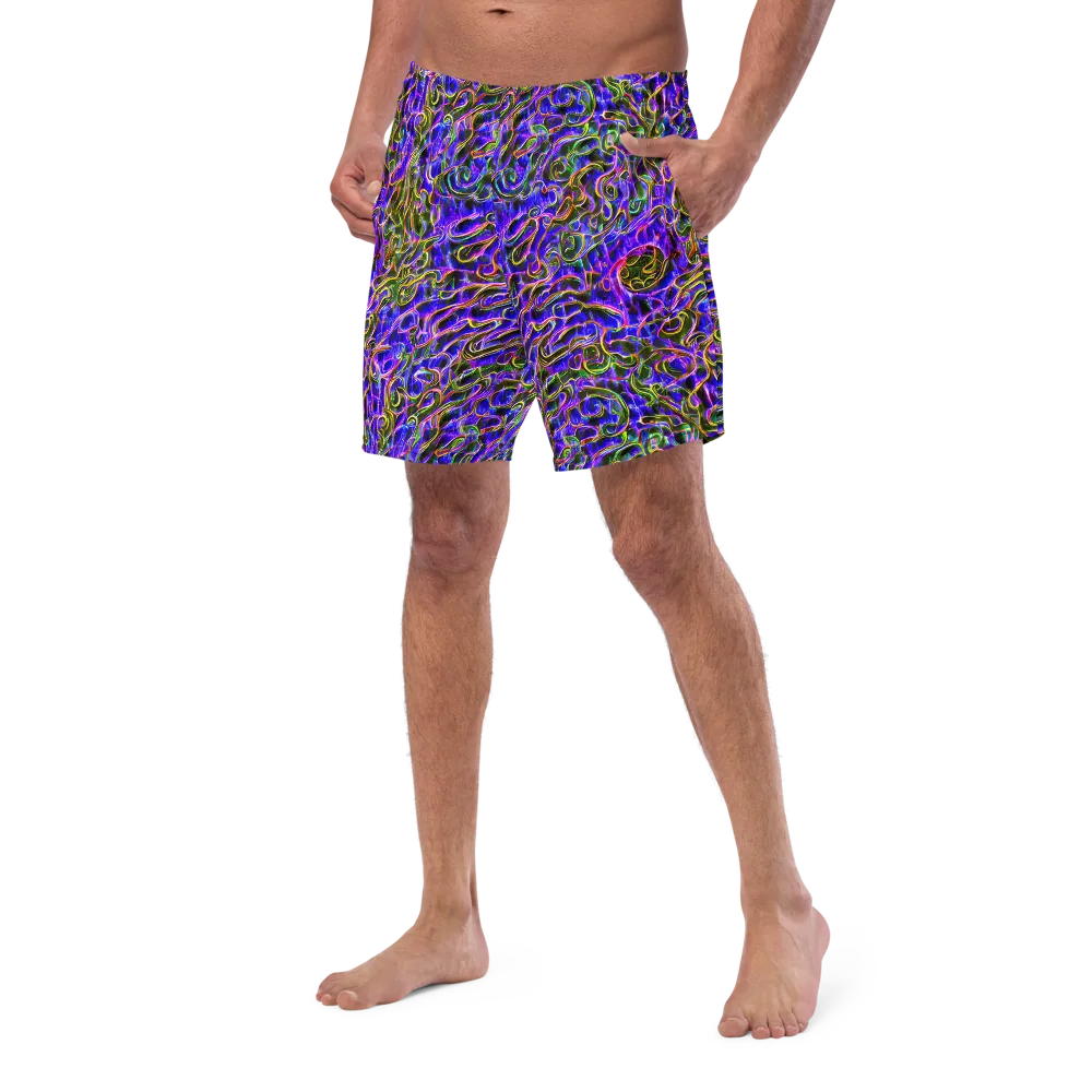 Prismatic Coil on Swim Trunks — Left Front