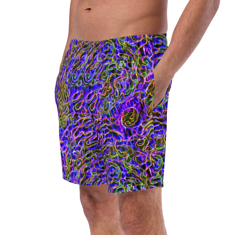 Prismatic Coil on Swim Trunks — Left Front