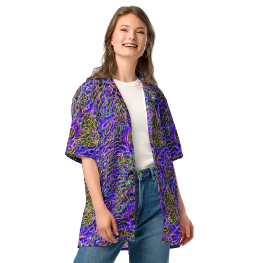 Prismatic Coil on a Button Shirt