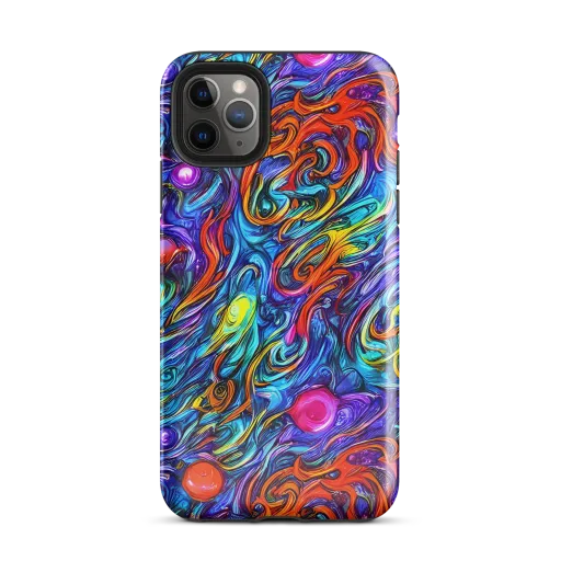 Saturated Swirl on a Tough Case for iPhone®