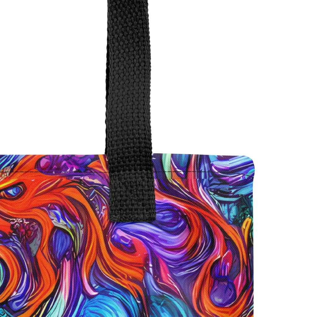 Saturated Swirl on Tote Bag — Product details