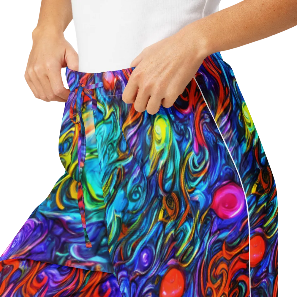 Saturated Swirl on Women's Pajama Pants — Product details
