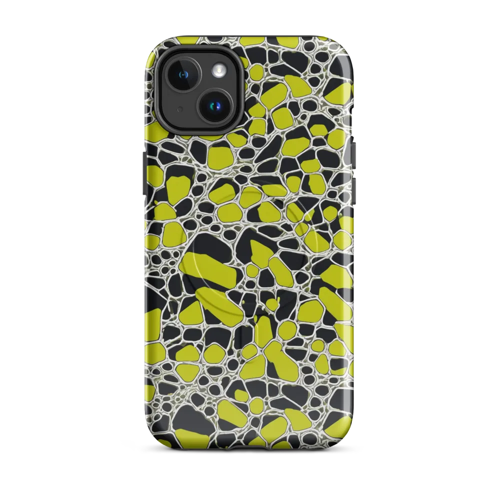 Lime Labyrinth on MagSafe Tough Case for iPhone® — Front