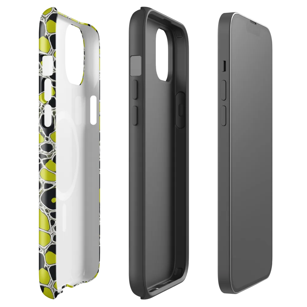 Lime Labyrinth on MagSafe Tough Case for iPhone® — Front