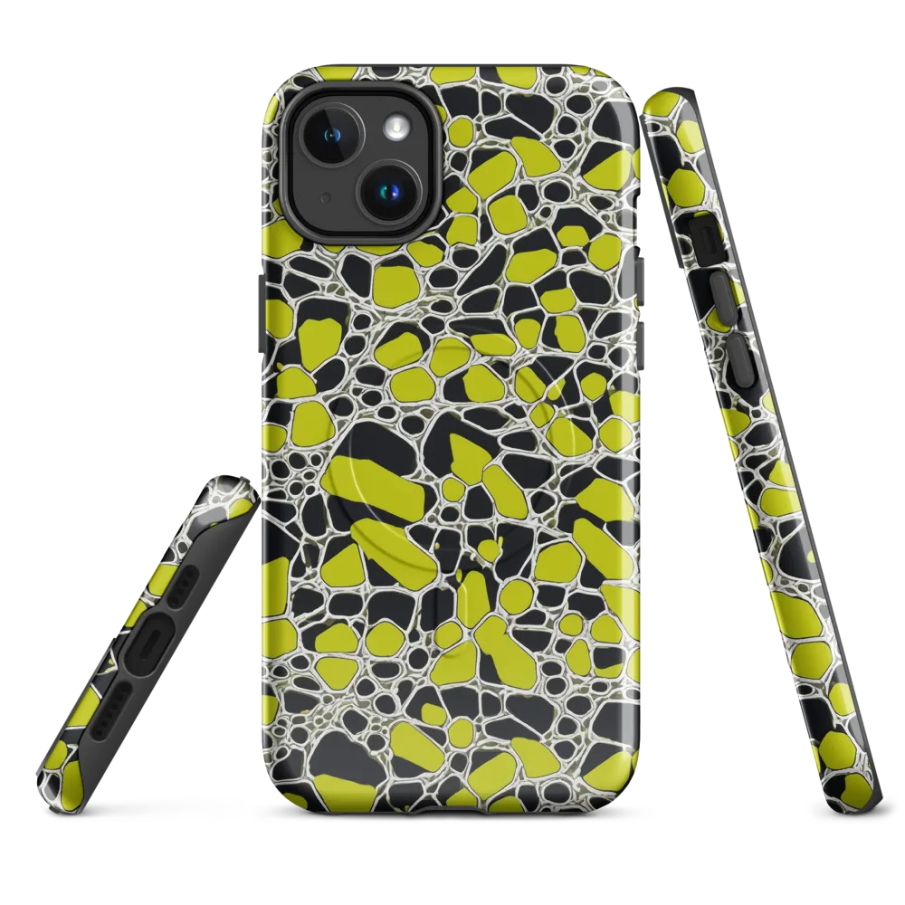Lime Labyrinth on MagSafe Tough Case for iPhone® — Front