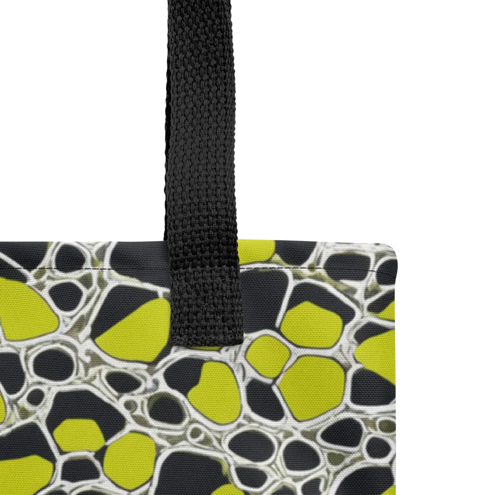 Lime Labyrinth on Tote Bag — Product details