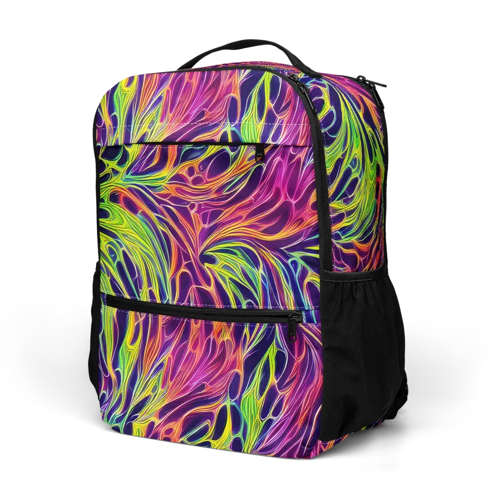 Psychic Flame on Utility Backpack — Left Front