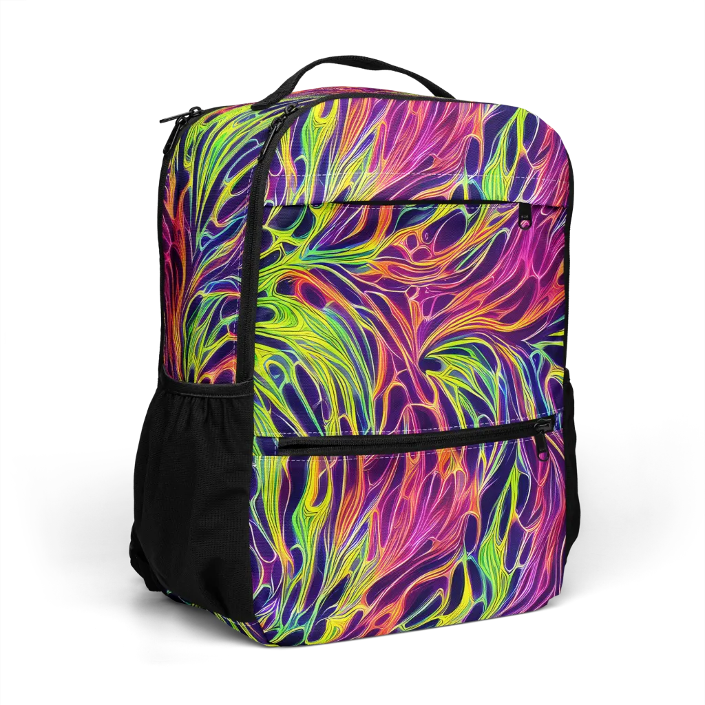 Psychic Flame on Utility Backpack — Right Front