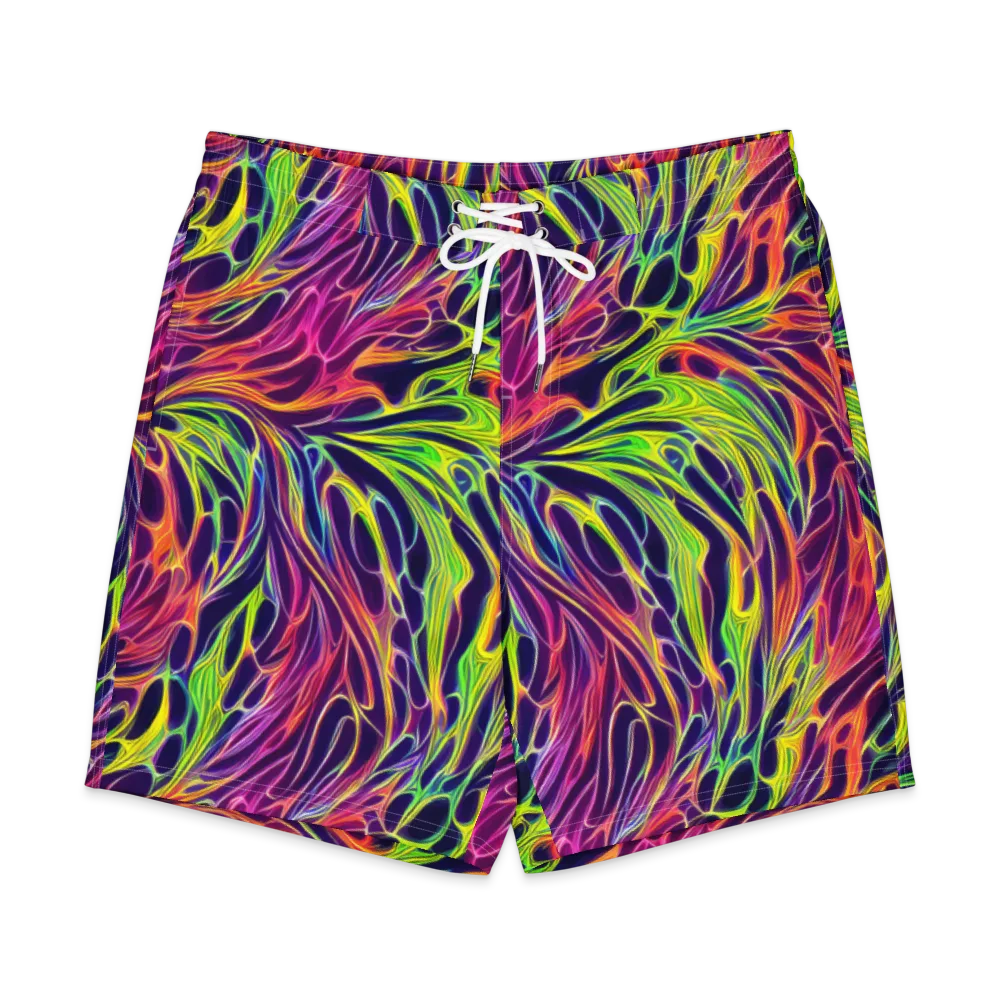 Psychic Flame on Men's Board Shorts — Front