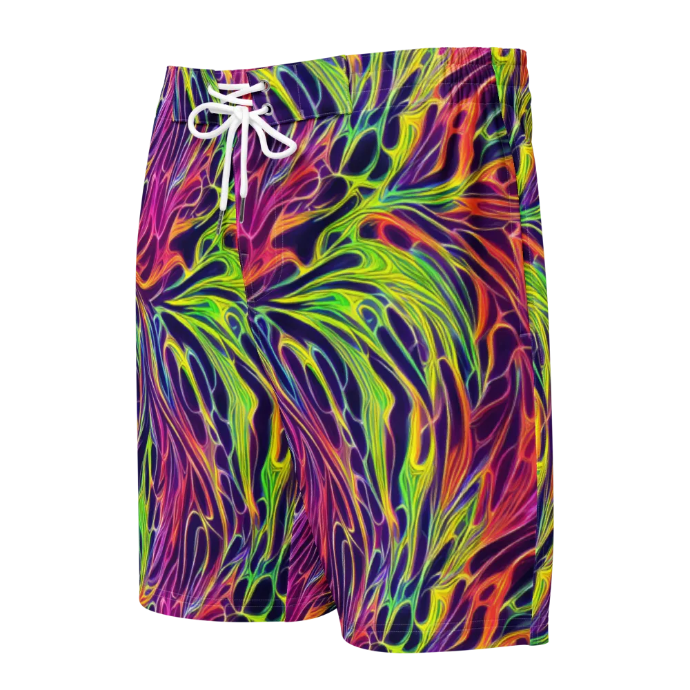 Psychic Flame on Men's Board Shorts — Front