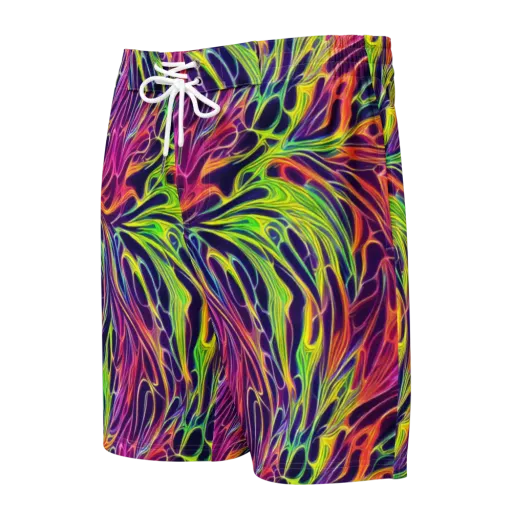 Psychic Flame on a Men's Board Shorts