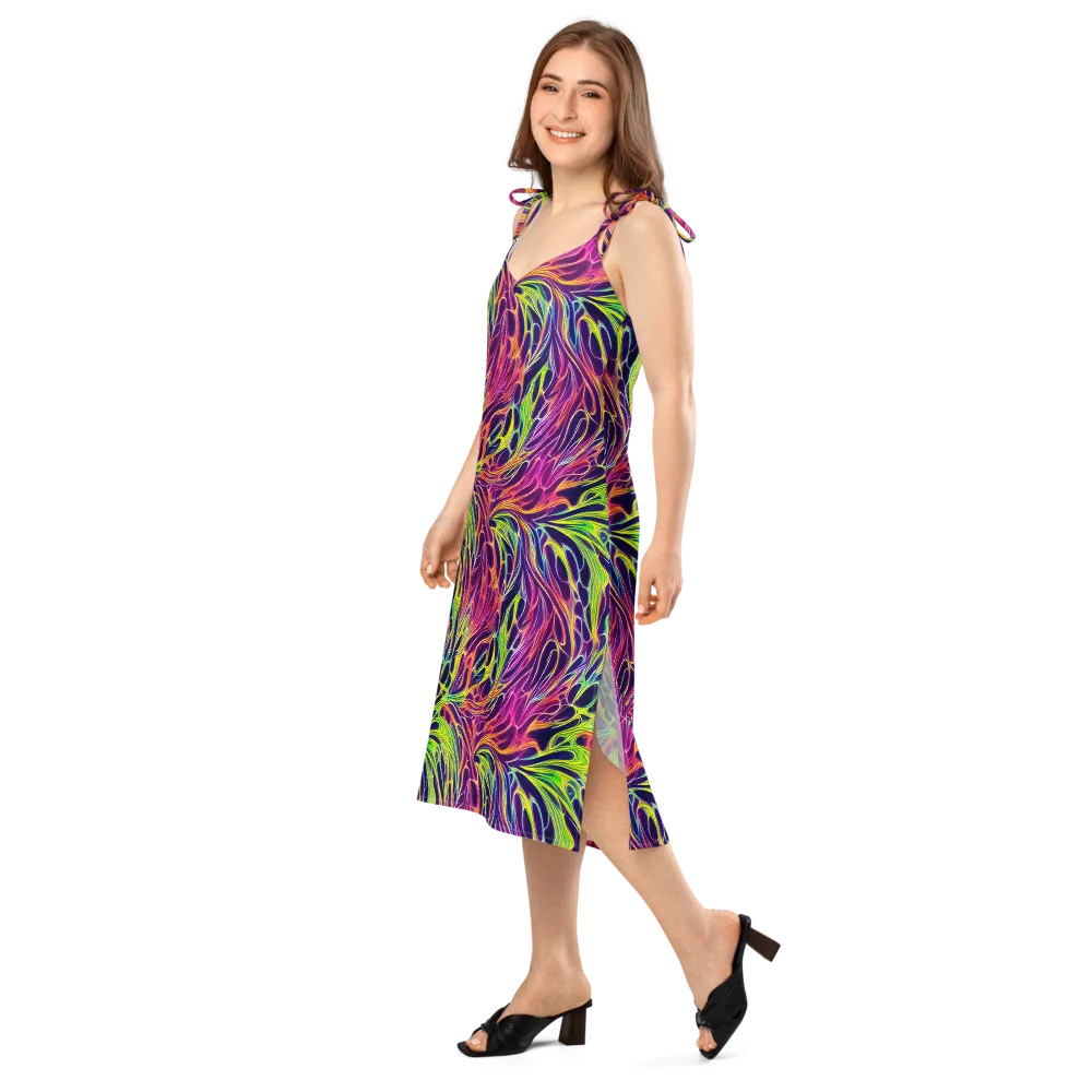 Psychic Flame on Slip Dress — Left Front