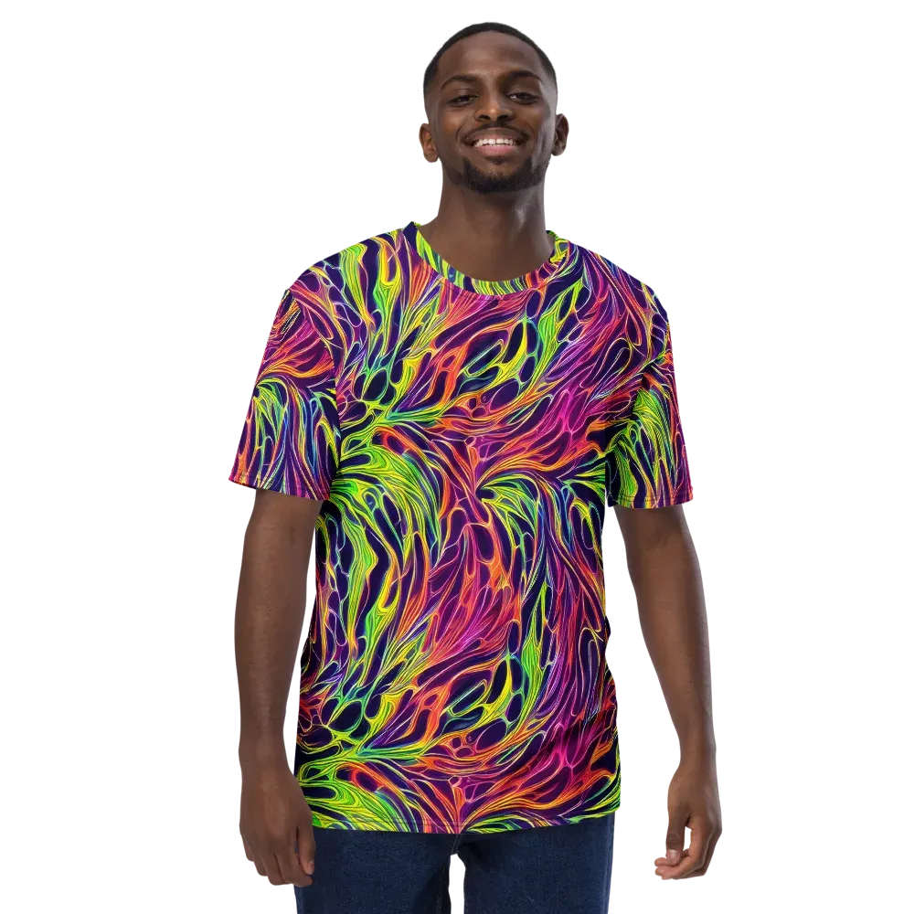 Psychic Flame on Men's Crew Neck T-Shirt — Front