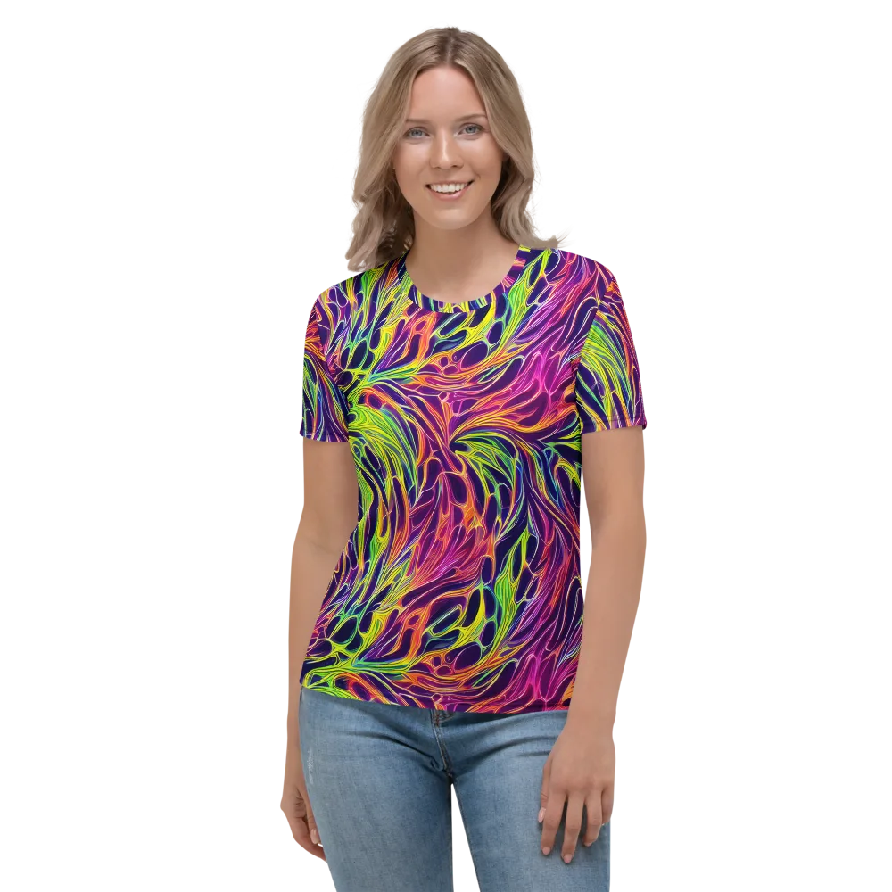 Psychic Flame on Women's Crew Neck T-Shirt — Front