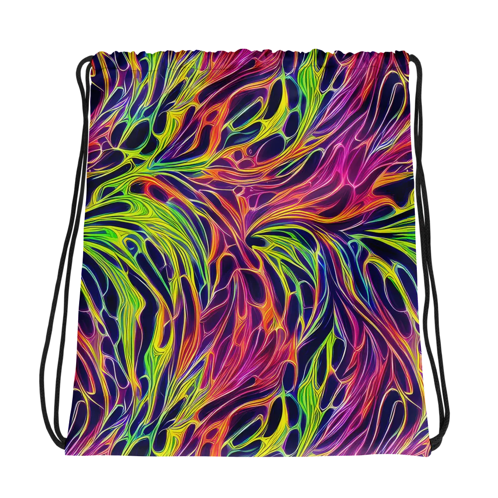 Psychic Flame on Drawstring Bag — Photo