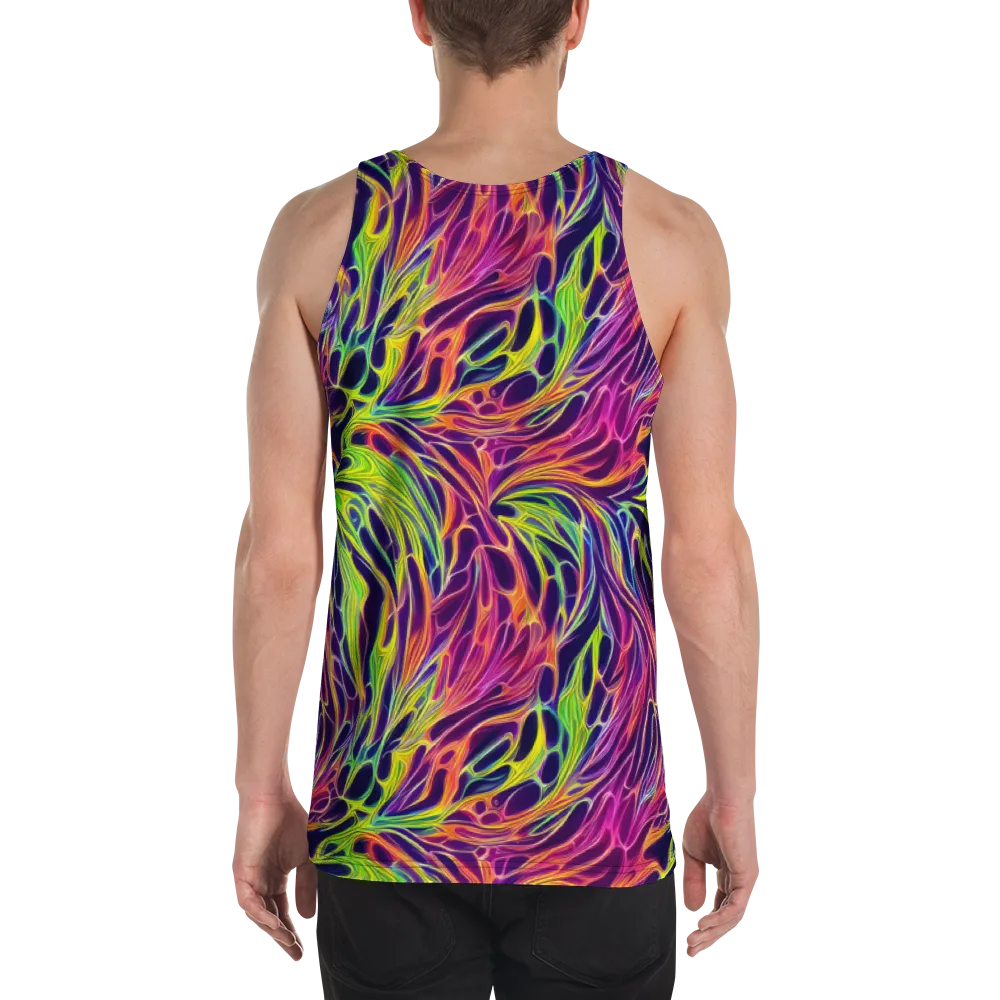 Psychic Flame on Men's Tank Top — Back
