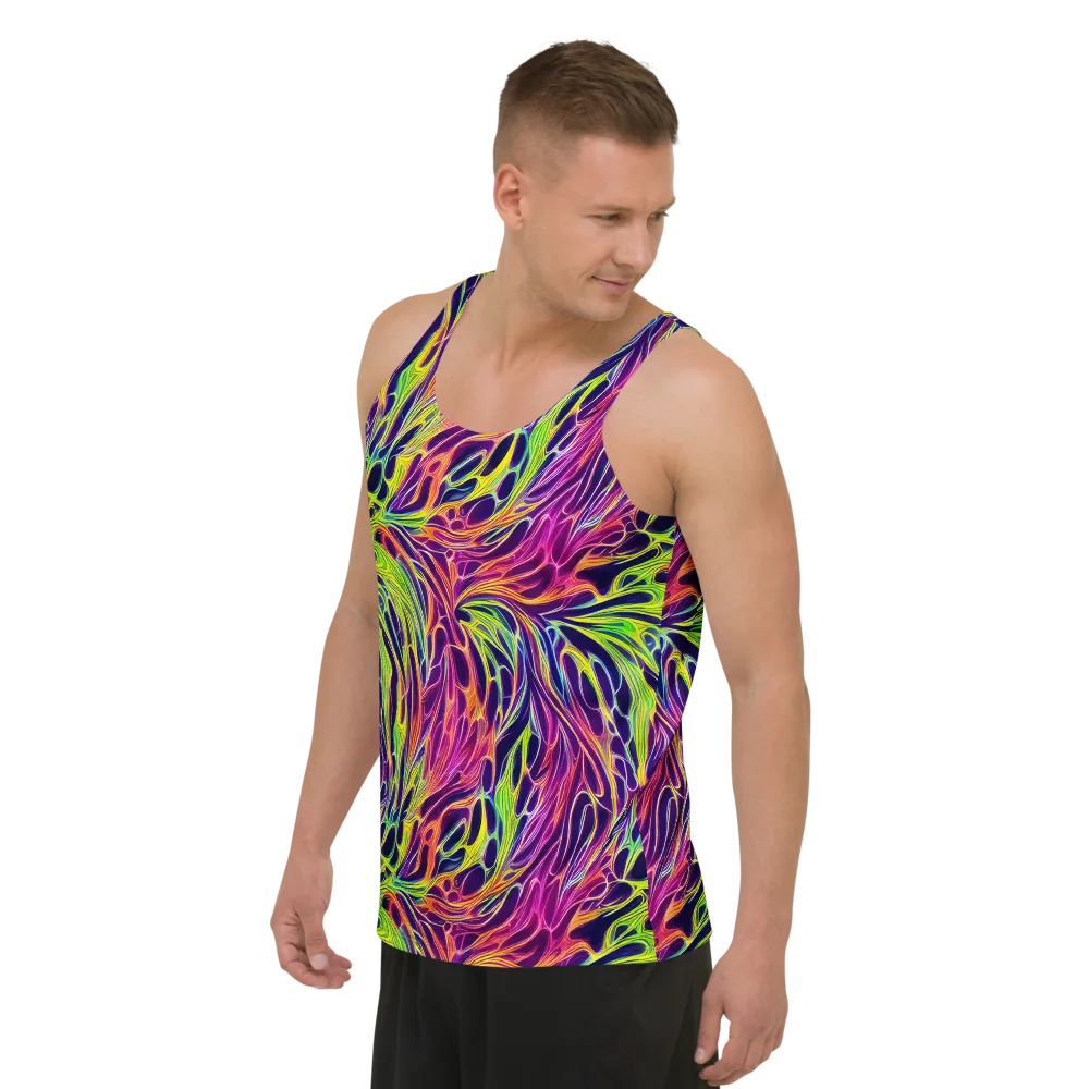 Psychic Flame on Men's Tank Top — Left Front