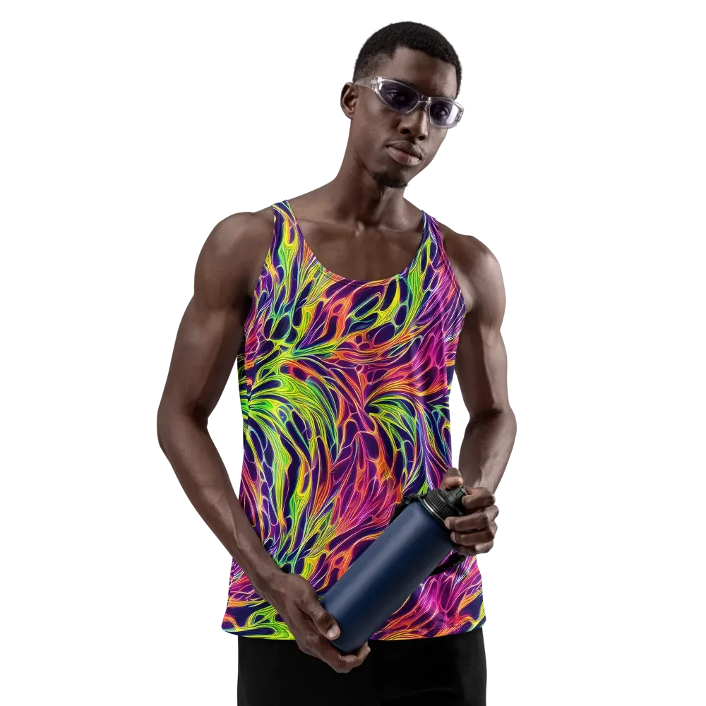Psychic Flame on Men's Tank Top — Front
