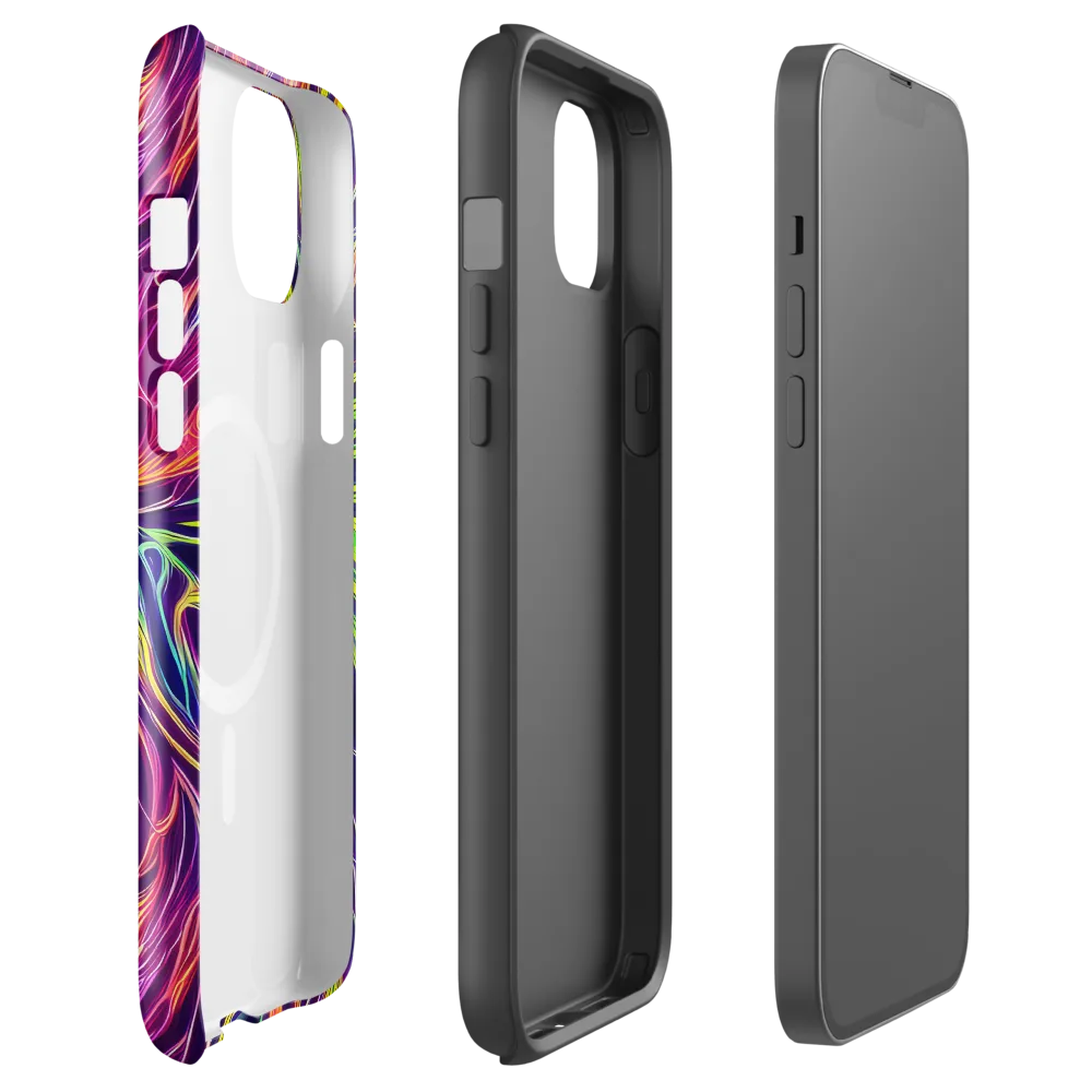 Psychic Flame on MagSafe Tough Case for iPhone® — Front