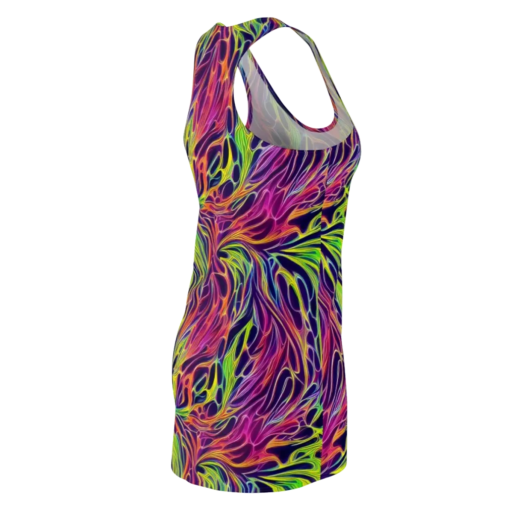 Psychic Flame on Racerback Dress — Back Side