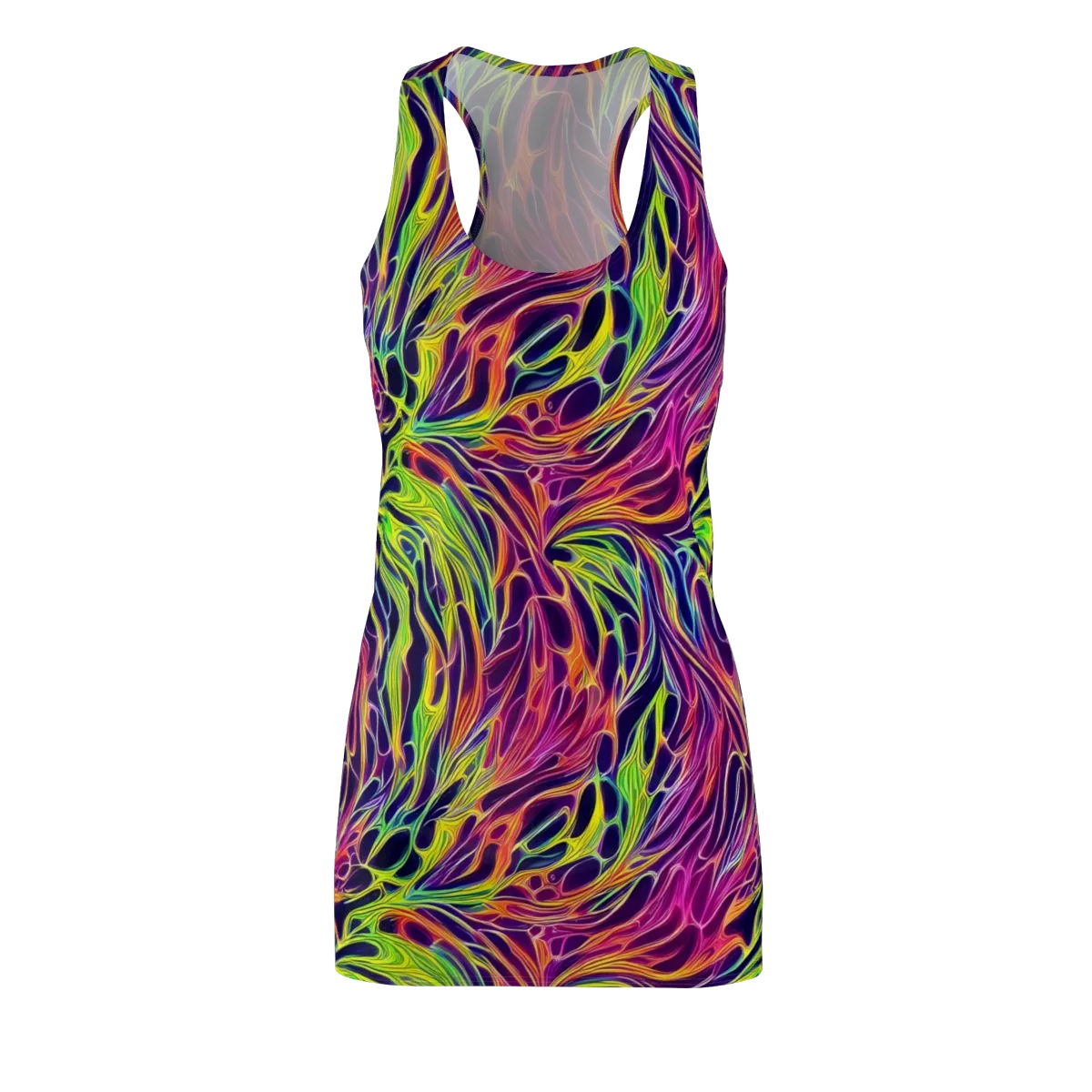 Psychic Flame on Racerback Dress — Front