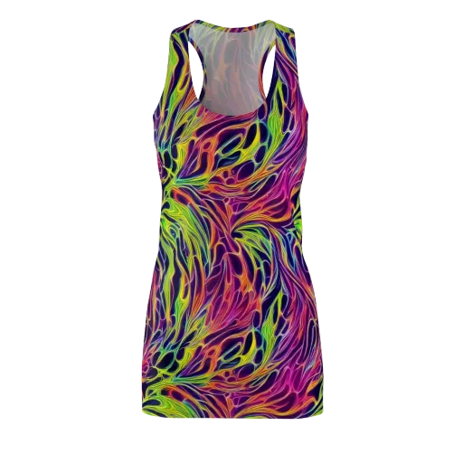 Psychic Flame on a Racerback Dress