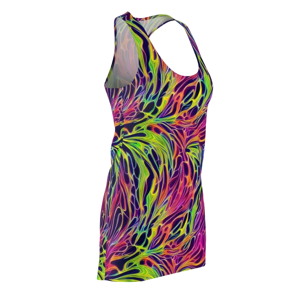 Psychic Flame on Racerback Dress — Front Side
