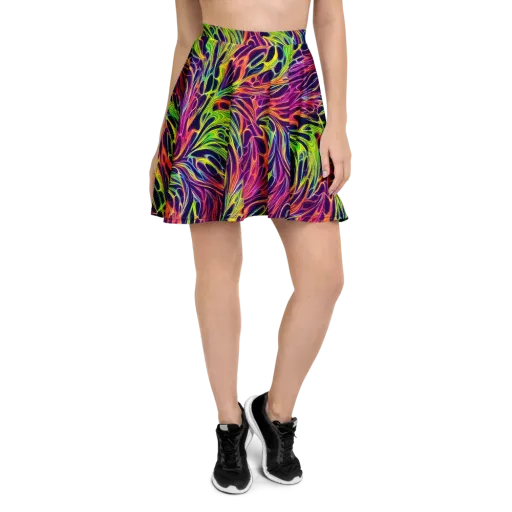 Psychic Flame on a Skater Skirt