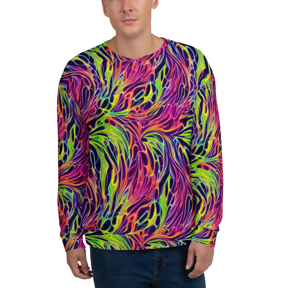 Psychic Flame on Sweatshirt — Front