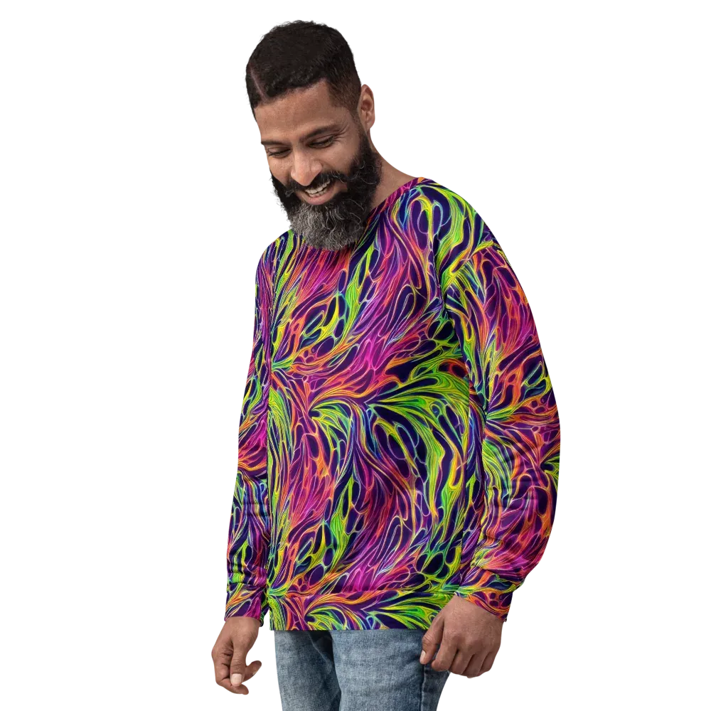 Psychic Flame on Sweatshirt — Left Front