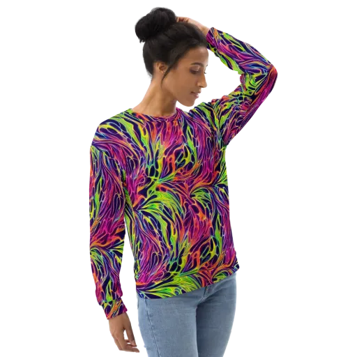 Psychic Flame on a Sweatshirt